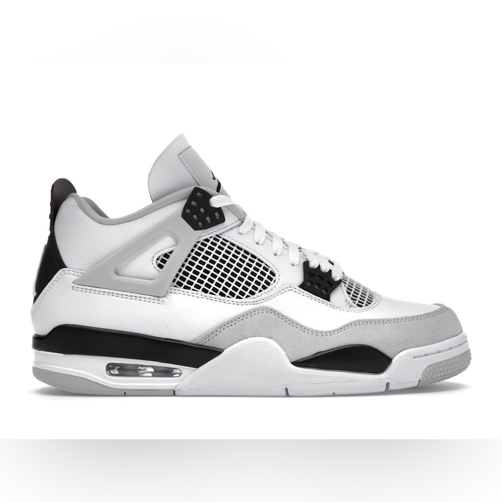 AUTHENTIC MEN’S NIKE AIR JORDAN 4 RETRO MILITARY BLACK